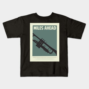 Miles Davis - Aesthetic Tribute to 'Miles Ahead Kids T-Shirt